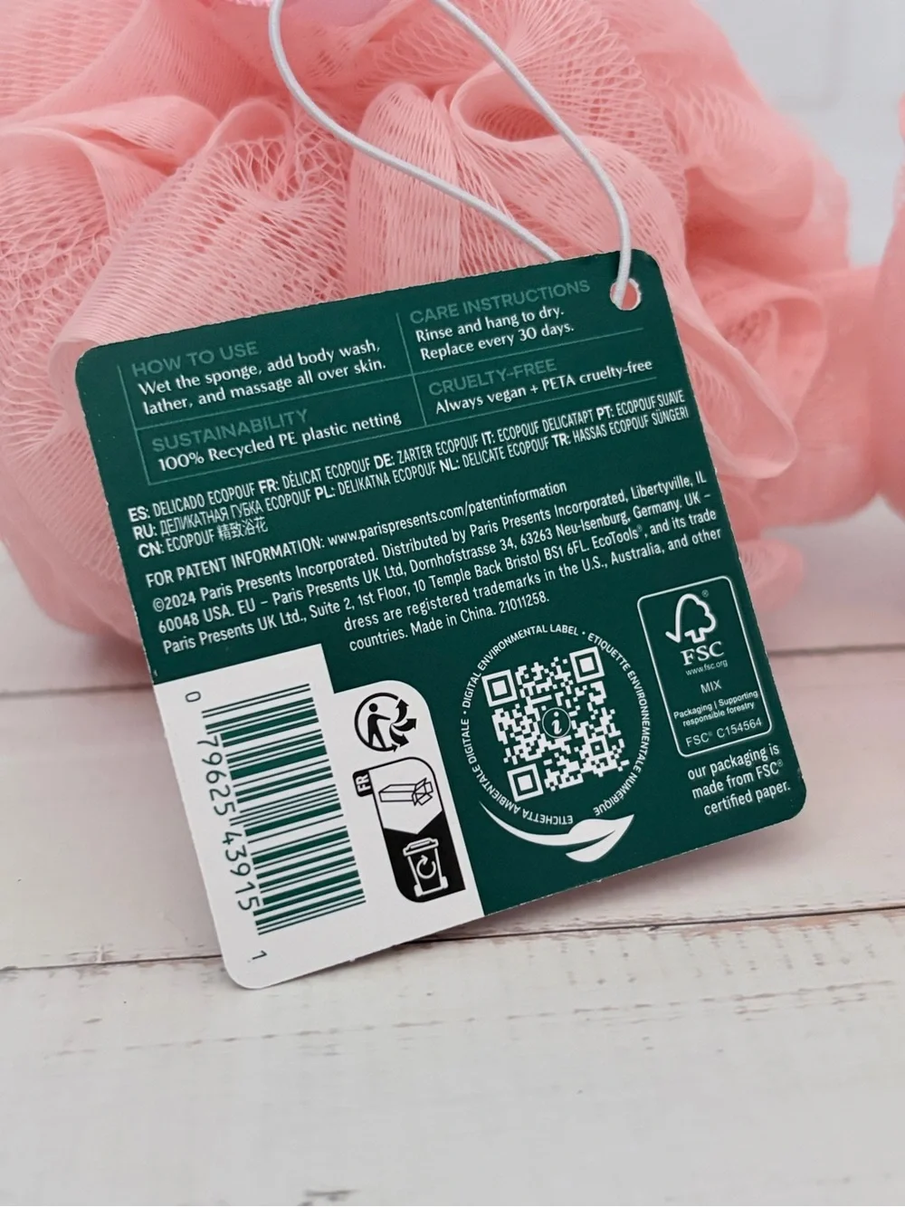 ecotools pink delicate